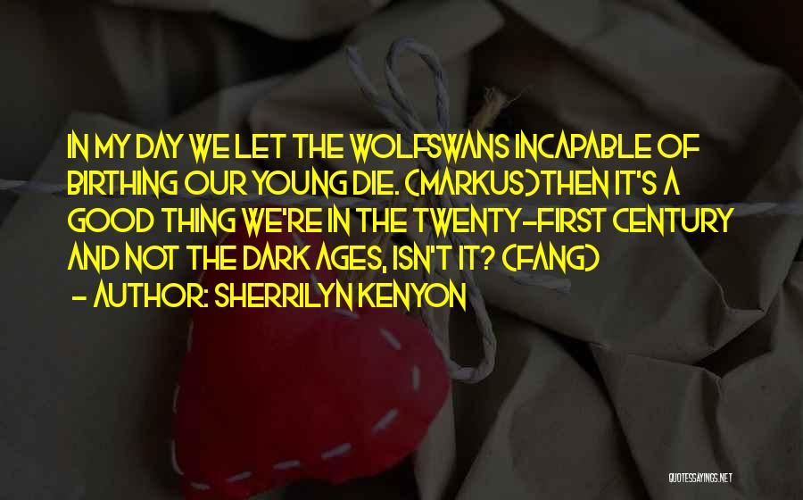 Dark Ages Quotes By Sherrilyn Kenyon