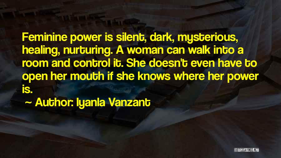 Dark And Mysterious Quotes By Iyanla Vanzant