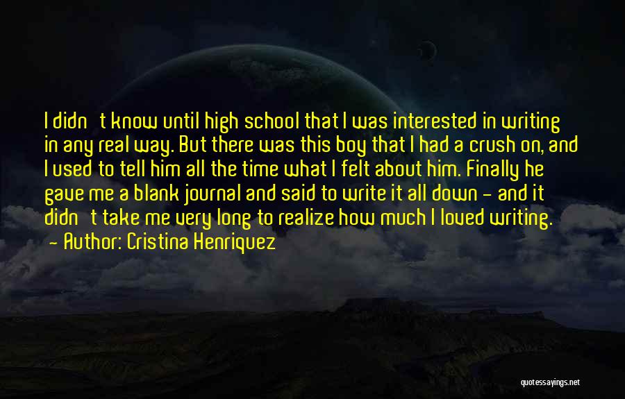 Dark Angel David Klass Quotes By Cristina Henriquez