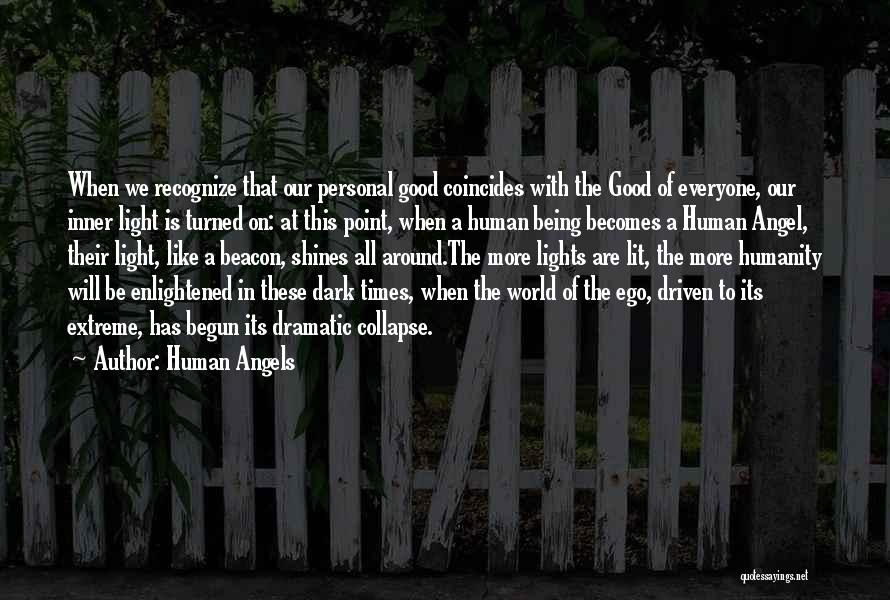 Dark Angel Quotes By Human Angels