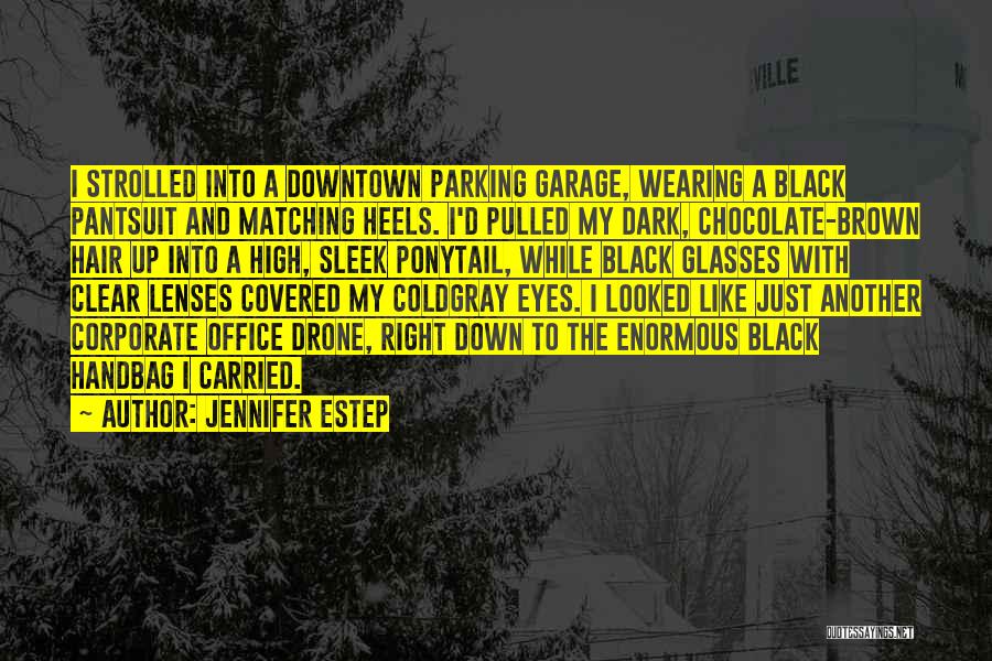 Dark Brown Eyes Quotes By Jennifer Estep