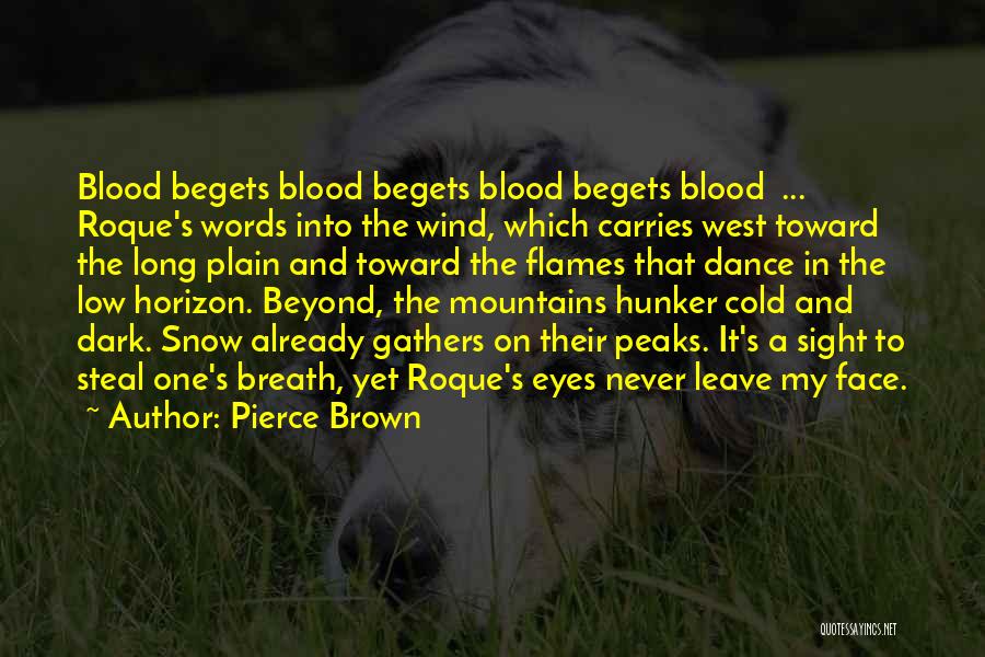 Dark Brown Eyes Quotes By Pierce Brown