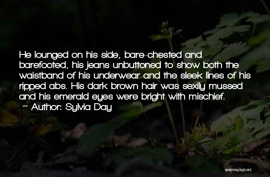 Dark Brown Eyes Quotes By Sylvia Day