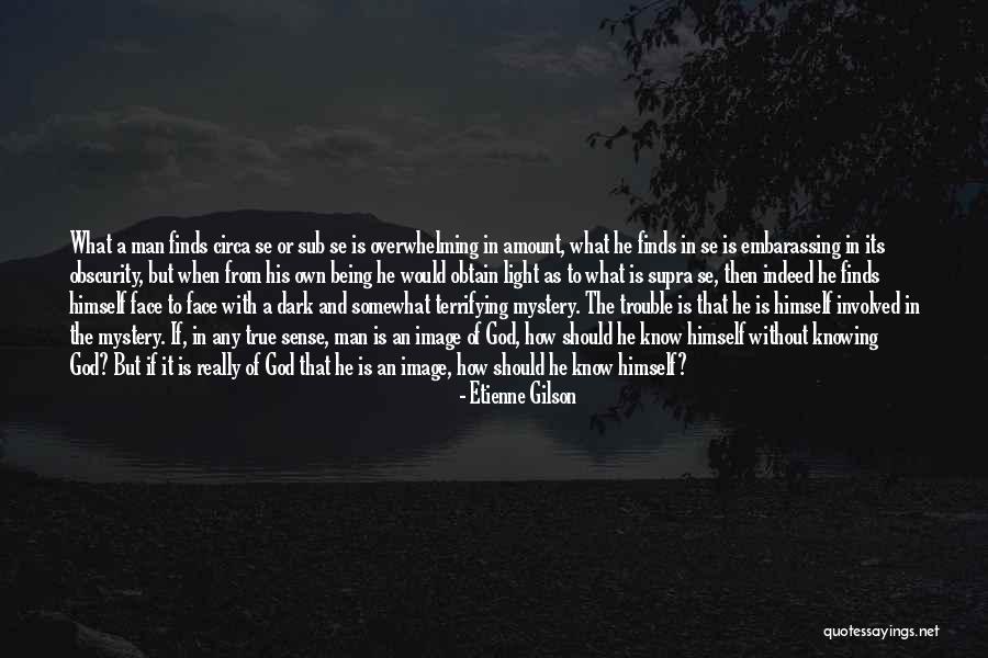 Dark But True Quotes By Etienne Gilson
