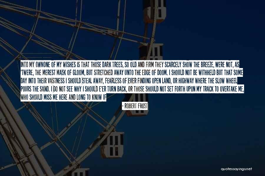 Dark But True Quotes By Robert Frost