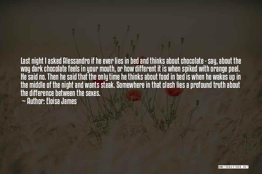 Dark Chocolate Quotes By Eloisa James