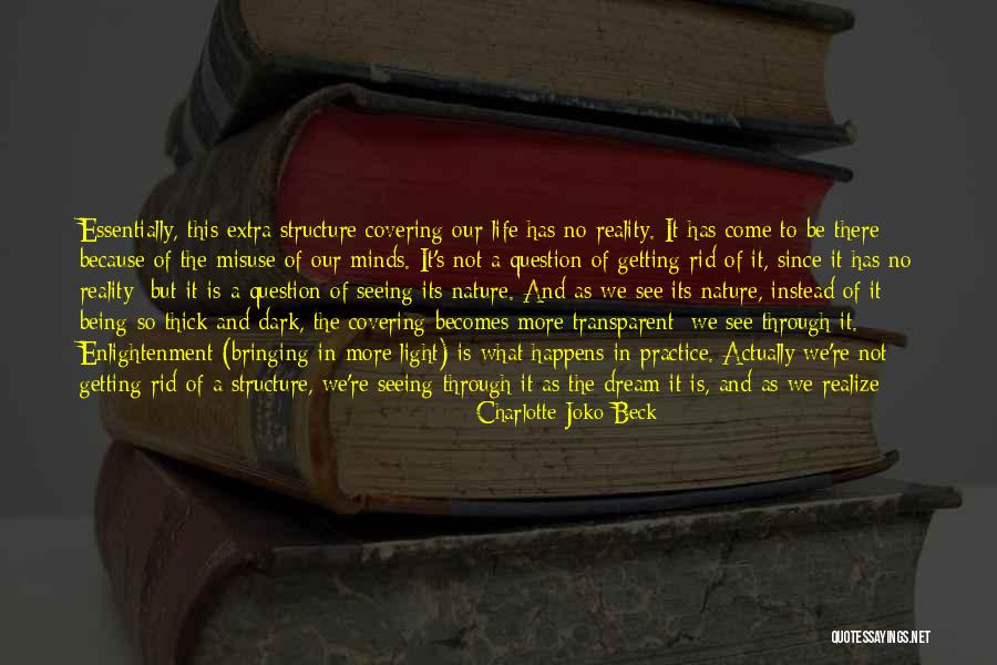 Dark Circle Quotes By Charlotte Joko Beck