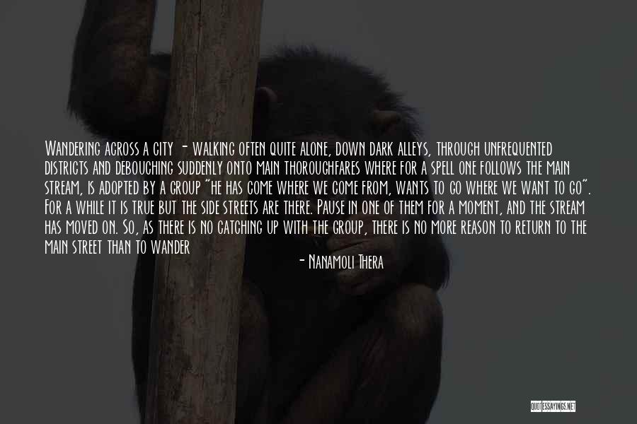 Dark City Quotes By Nanamoli Thera Dark City Quotes By Nanamoli Thera
