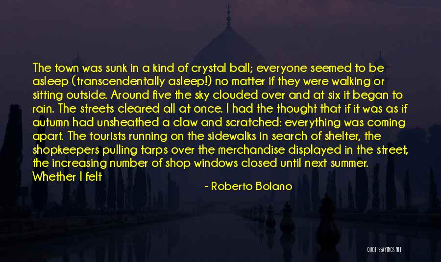 Dark Crystal Quotes By Roberto Bolano