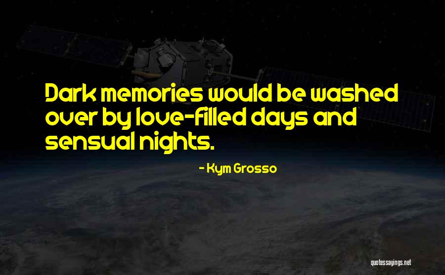 Dark Days Love Quotes By Kym Grosso