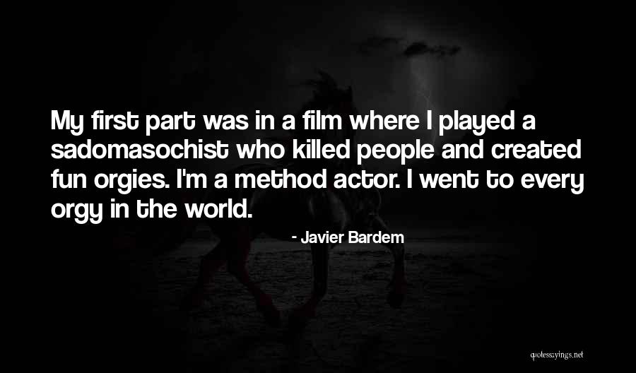 Dark Dreamers Quotes By Javier Bardem Dark Dreamers Quotes By Javier Bardem
