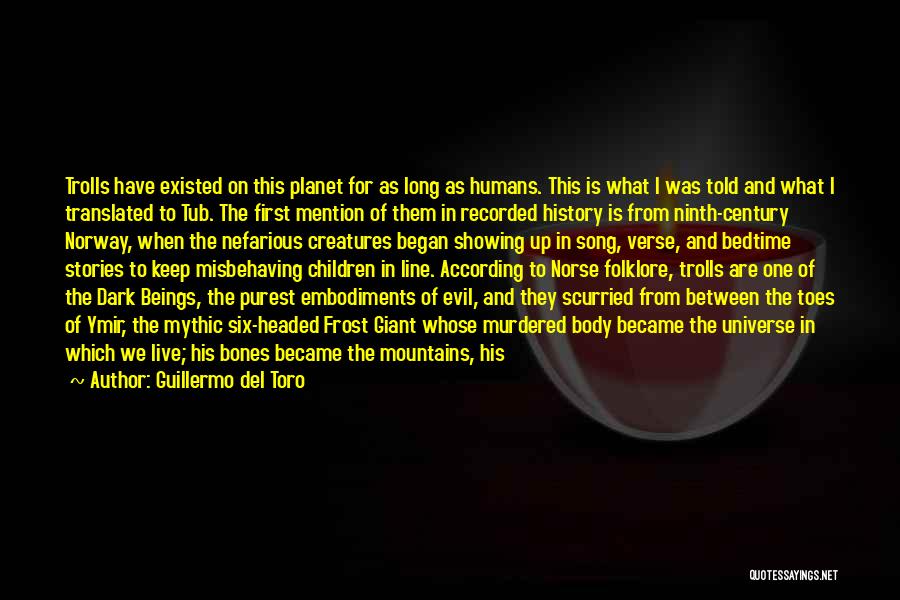 Dark Evil Fantasy Quotes By Guillermo Del Toro
