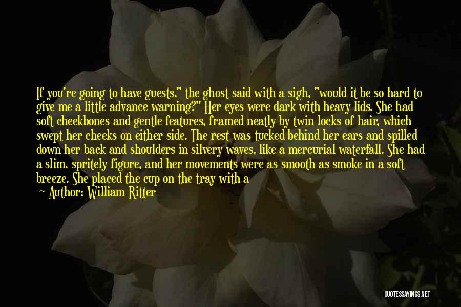 Dark Eyes Quotes By William Ritter