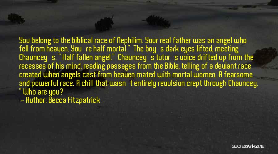 Dark Fallen Angel Quotes By Becca Fitzpatrick