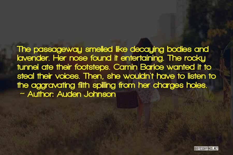 Dark Fantasy Quotes By Auden Johnson