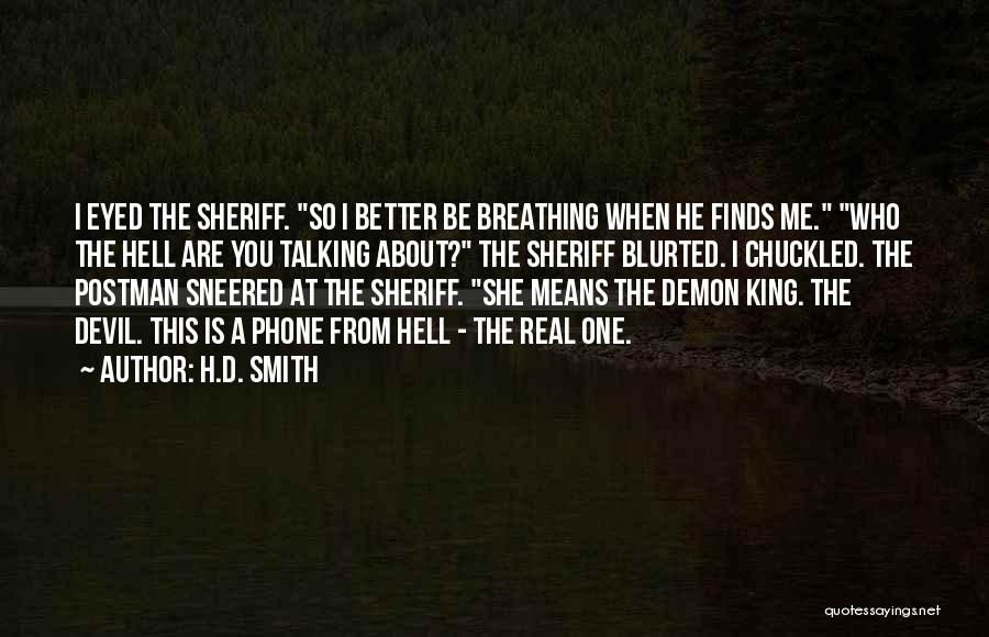 Dark Fantasy Quotes By H.D. Smith