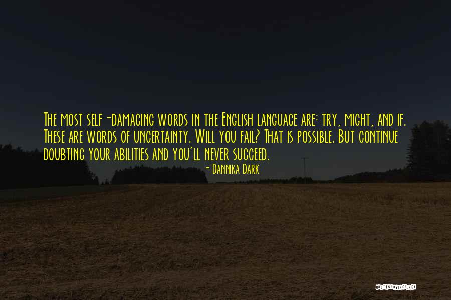 Dark Fantasy Romance Quotes By Dannika Dark