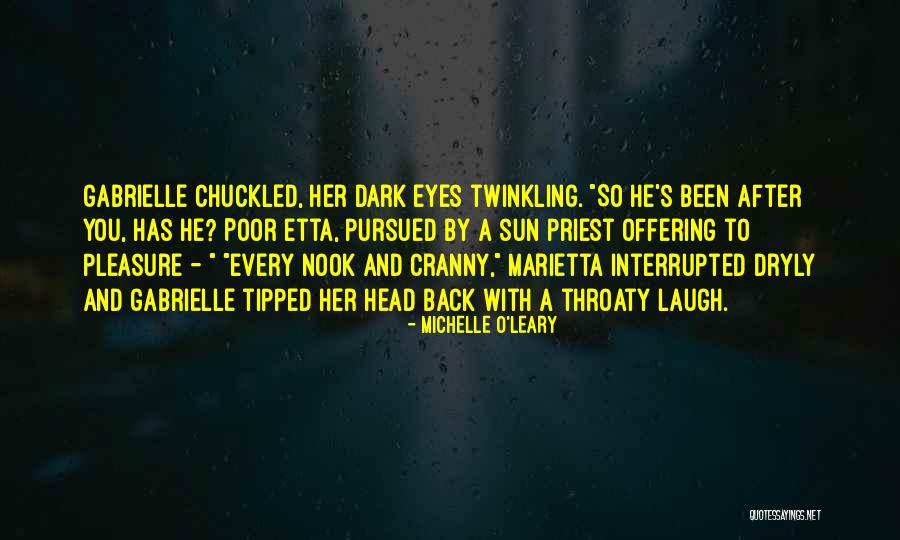 Dark Fantasy Romance Quotes By Michelle O'Leary