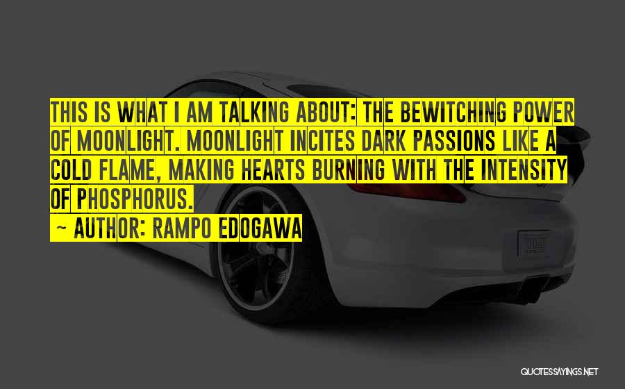 Dark Flame Quotes By Rampo Edogawa