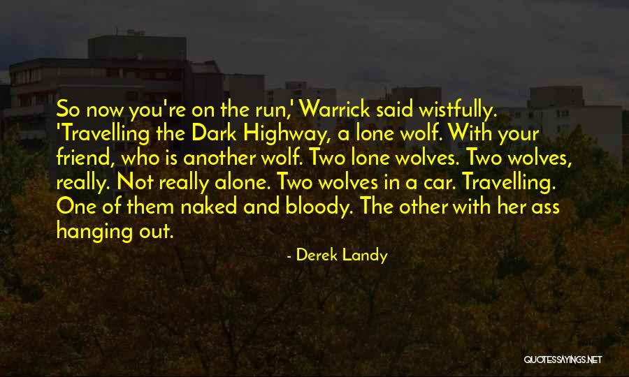 Dark Friend Quotes By Derek Landy