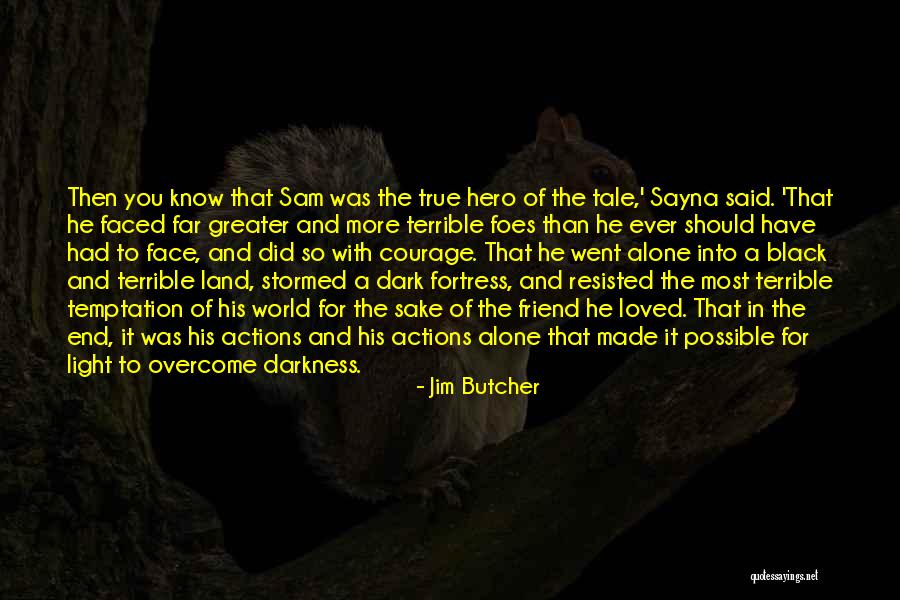 Dark Friend Quotes By Jim Butcher