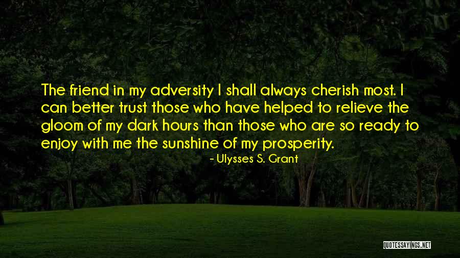 Dark Friend Quotes By Ulysses S. Grant