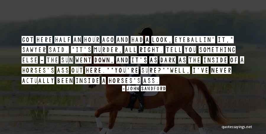 Dark Horses Quotes By John Sandford Dark Horses Quotes By John Sandford