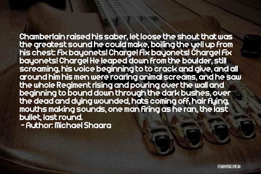 Dark Inspirational Quotes By Michael Shaara