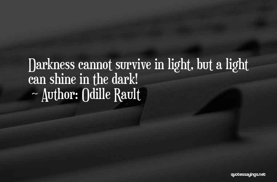Dark Inspirational Quotes By Odille Rault