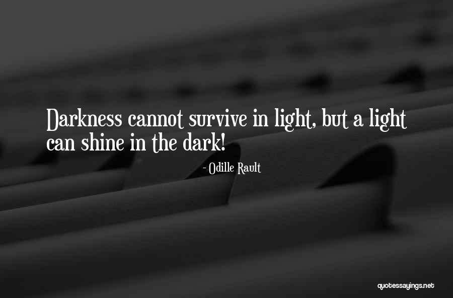 Dark Inspirational Quotes By Odille Rault