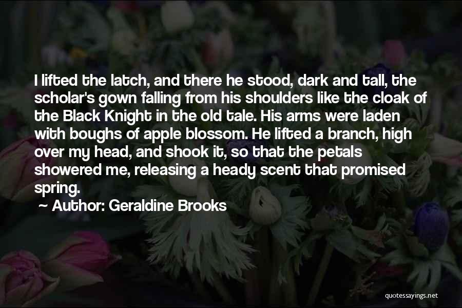 Dark Knight Love Quotes By Geraldine Brooks