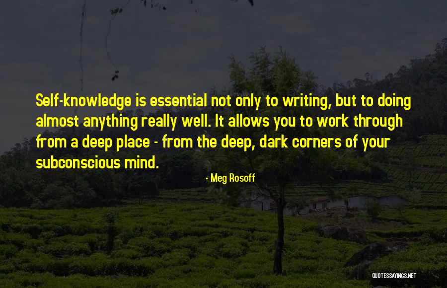 Dark Knowledge Quotes By Meg Rosoff Dark Knowledge Quotes By Meg Rosoff