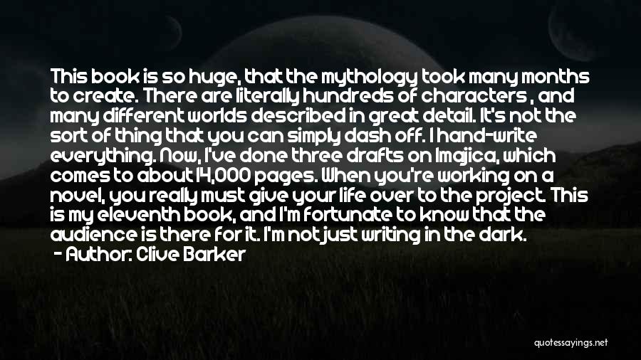 Dark Life Book Quotes By Clive Barker