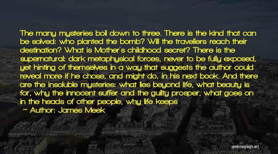 Dark Life Book Quotes By James Meek