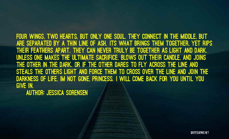 Dark Light Life Quotes By Jessica Sorensen