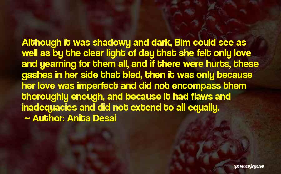 Dark Light Quotes By Anita Desai