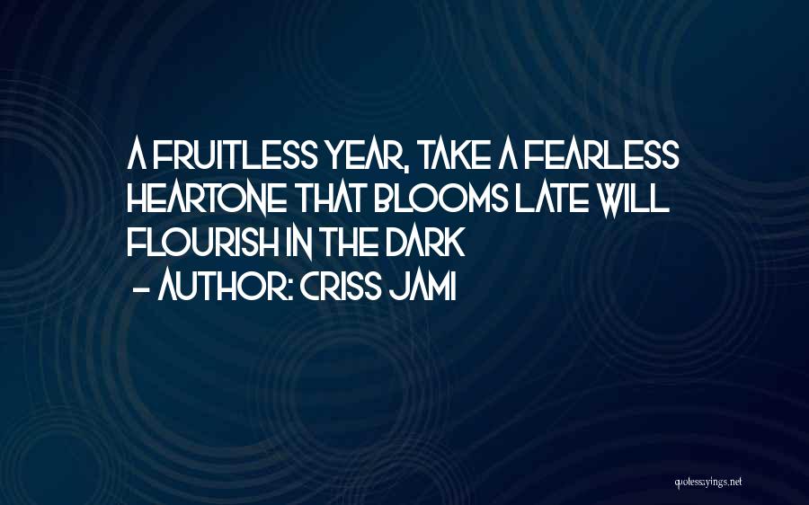 Dark Lyrics Quotes By Criss Jami