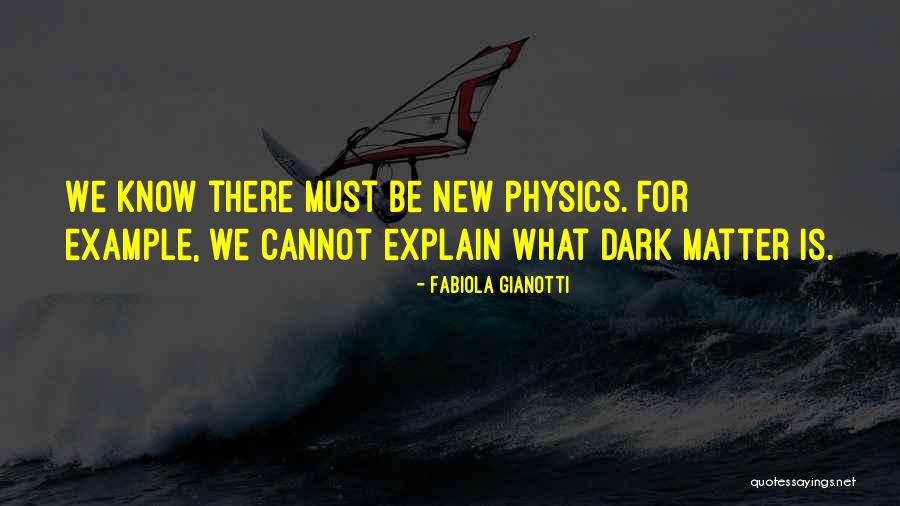 Dark Matter Quotes By Fabiola Gianotti