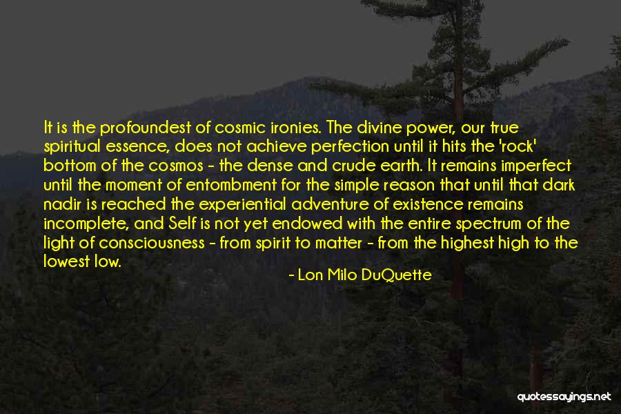 Dark Matter Quotes By Lon Milo DuQuette