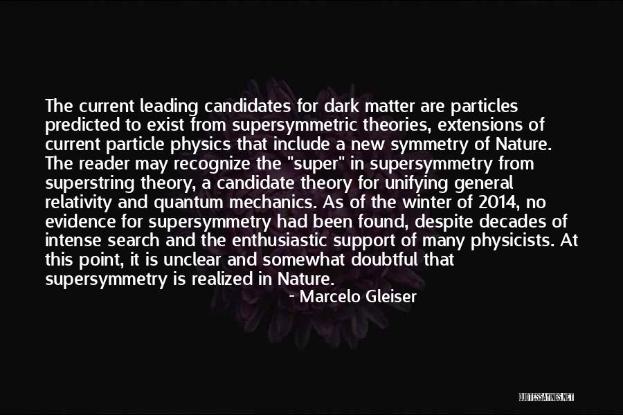 Dark Matter Quotes By Marcelo Gleiser