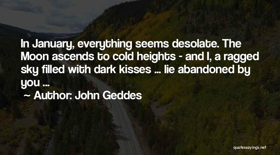 Dark Moon Quotes By John Geddes