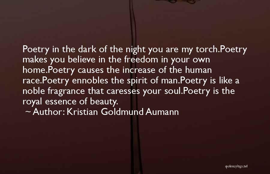 Dark Night Of The Soul Quotes By Kristian Goldmund Aumann