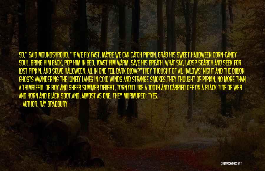 Dark Night Of The Soul Quotes By Ray Bradbury