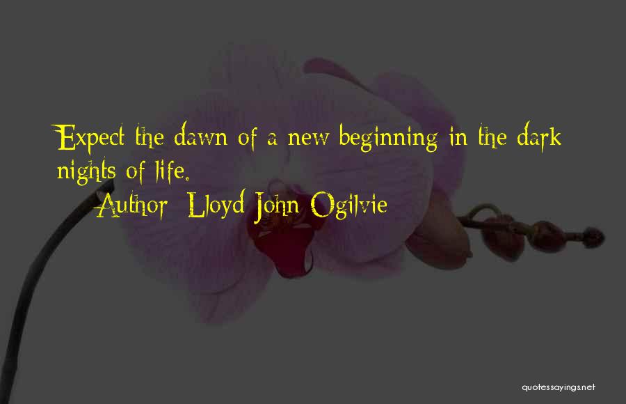 Dark Nights Quotes By Lloyd John Ogilvie