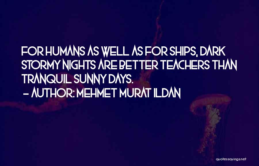 Dark Nights Quotes By Mehmet Murat Ildan