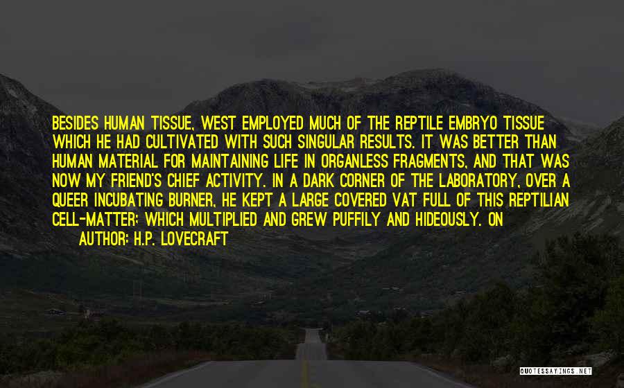 Dark Of The West Quotes By H.P. Lovecraft