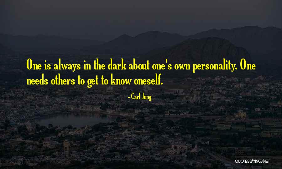 Dark One Quotes By Carl Jung