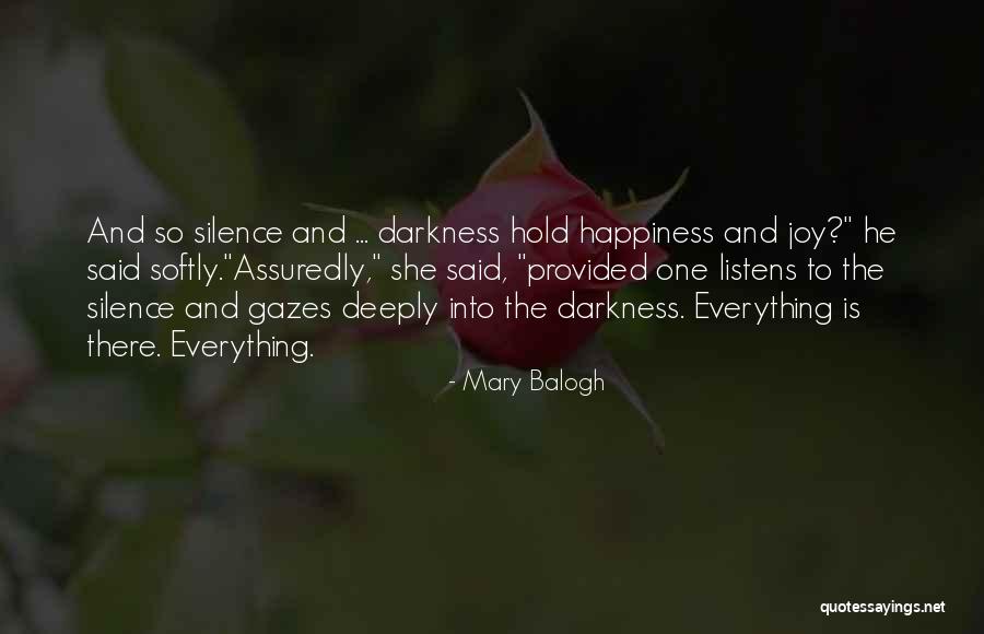 Dark One Quotes By Mary Balogh