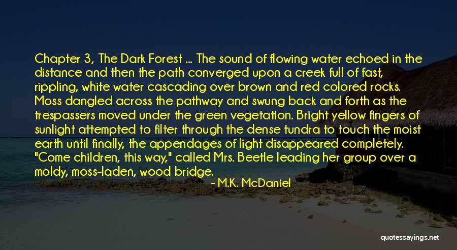 Dark Path Quotes By M.K. McDaniel Dark Path Quotes By M.K. McDaniel