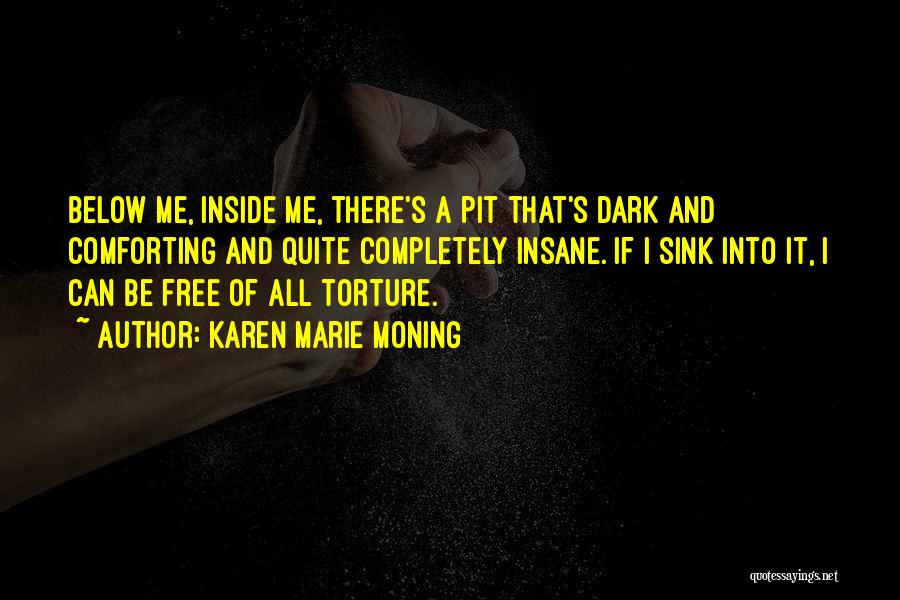 Dark Pit Quotes By Karen Marie Moning